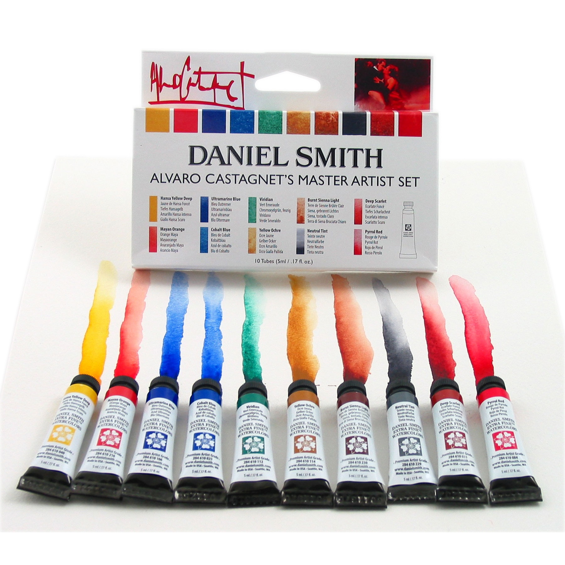 Daniel Smith Alvaro Castagnet Master Artist Watercolor Set