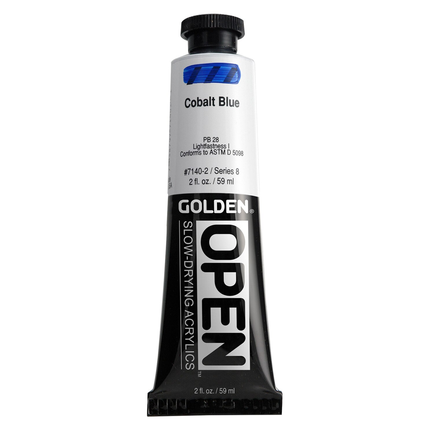 Golden(R) OPEN Acrylic, 2 oz., Cobalt Blue