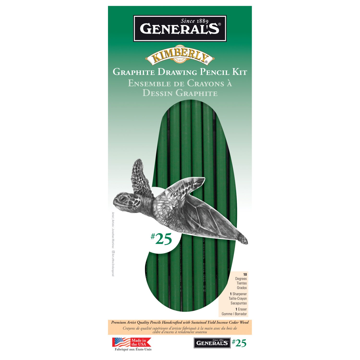 General Pencil Kimberly Graphite Drawing Kit No. 25