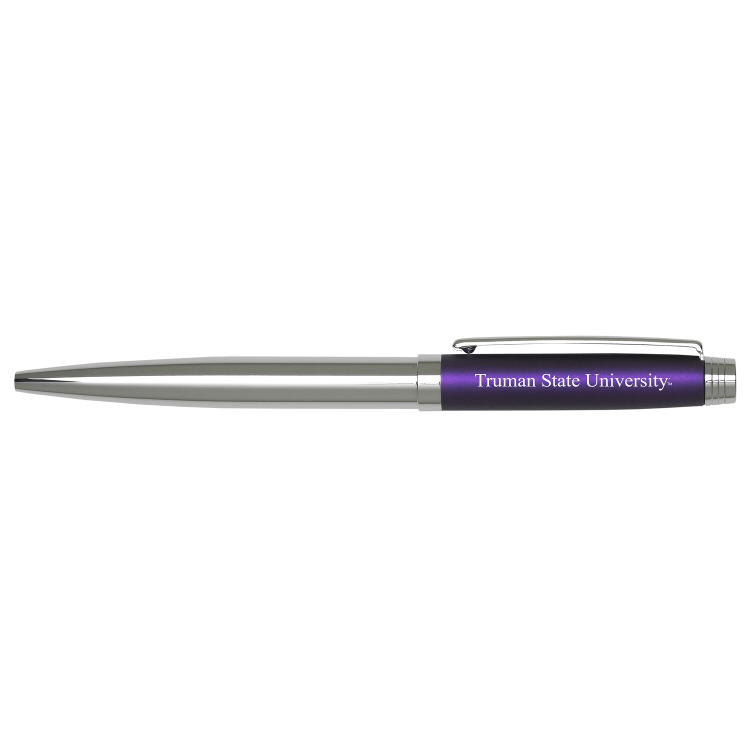 Slim Chrome & Color Ballpoint Pen