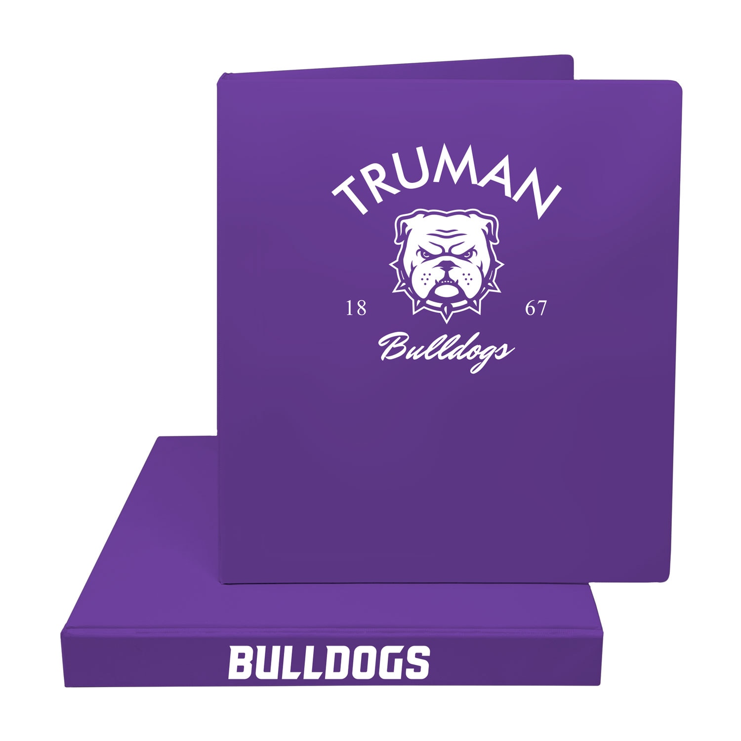 1" Imprinted Binder Mascot