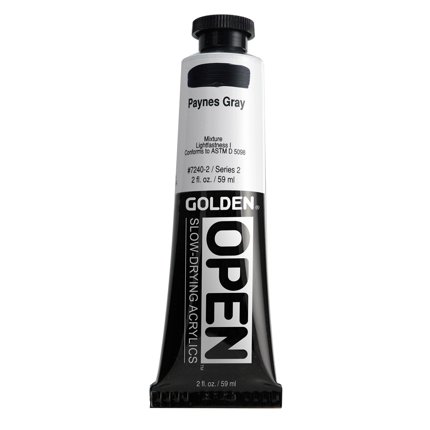 Golden(R) OPEN Acrylic, 2 oz., Paynes Gray