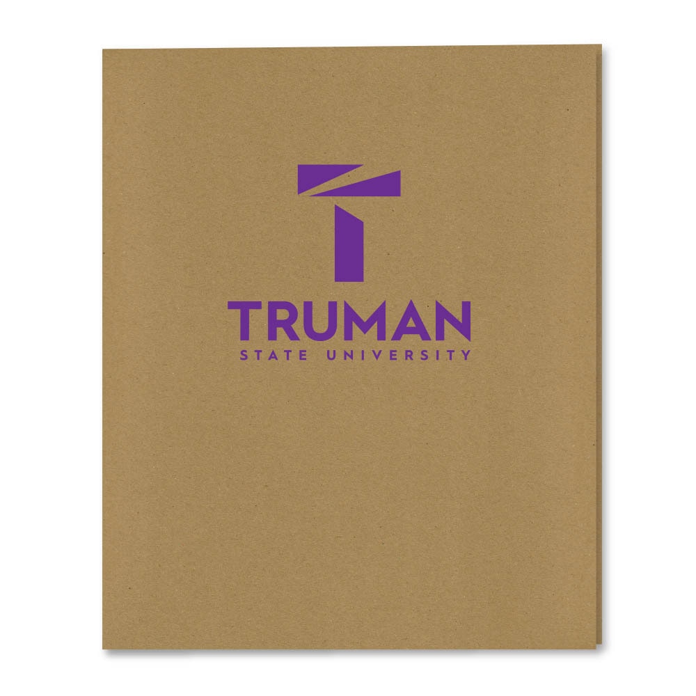 Recycled Emblematic Kraft 2 Pocket Folder