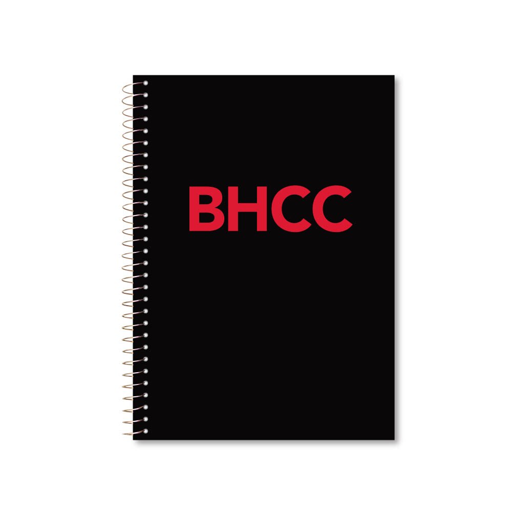 Roaring Premium 3 Subject 9.5 x 6.5 Notebook, College Ruled 20lb Paper, Pressboard Foil Cover
