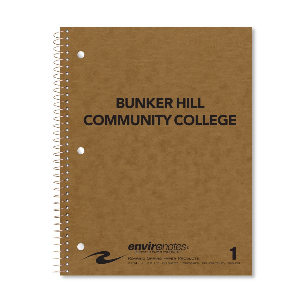 Premium 1 Subject Recycled Notebook