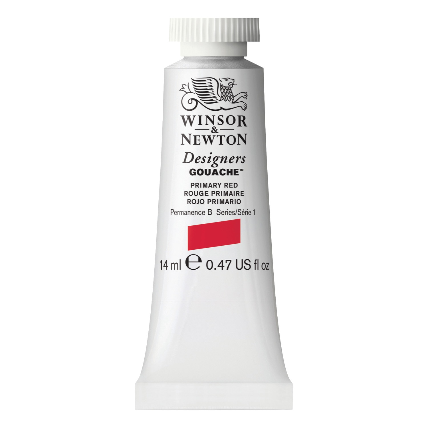 Winsor & Newton Designers Gouache Color, 14ml, Primary Red