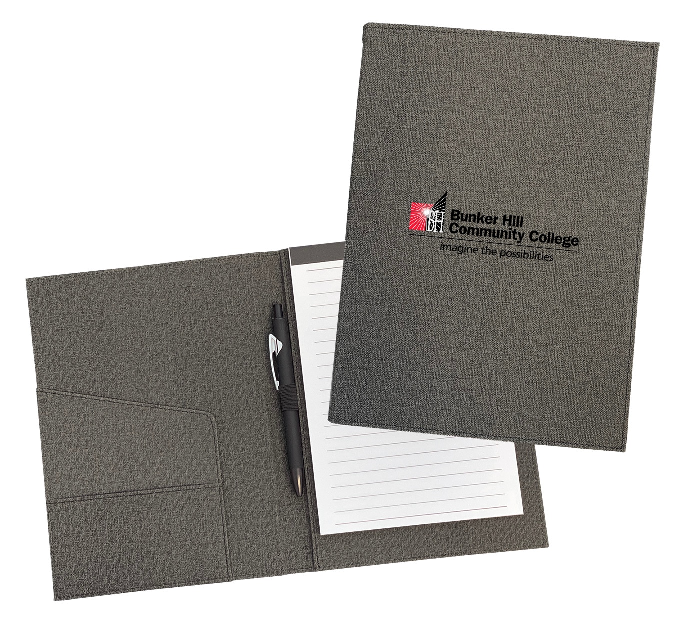 Imprinted Padfolio with Notepad