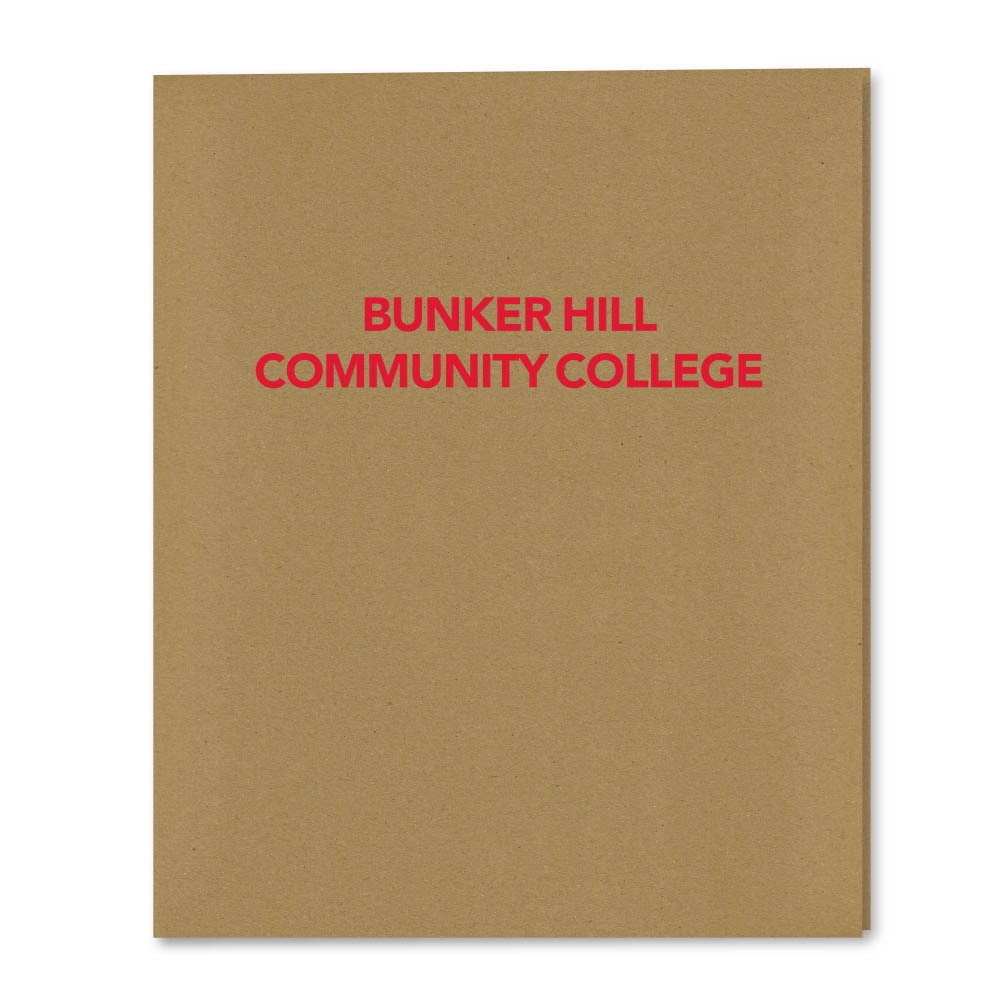 Recycled Emblematic Kraft 2 Pocket Folder