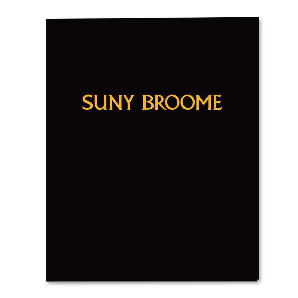 Roaring Twin Pocket Laminated Foil Portfolio 11 x 8.64