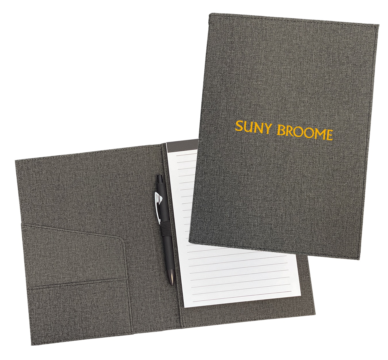 Imprinted Padfolio with Notepad