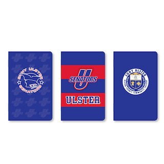 Set of 3 School Spirit Pocket Sized Mini Notebooks