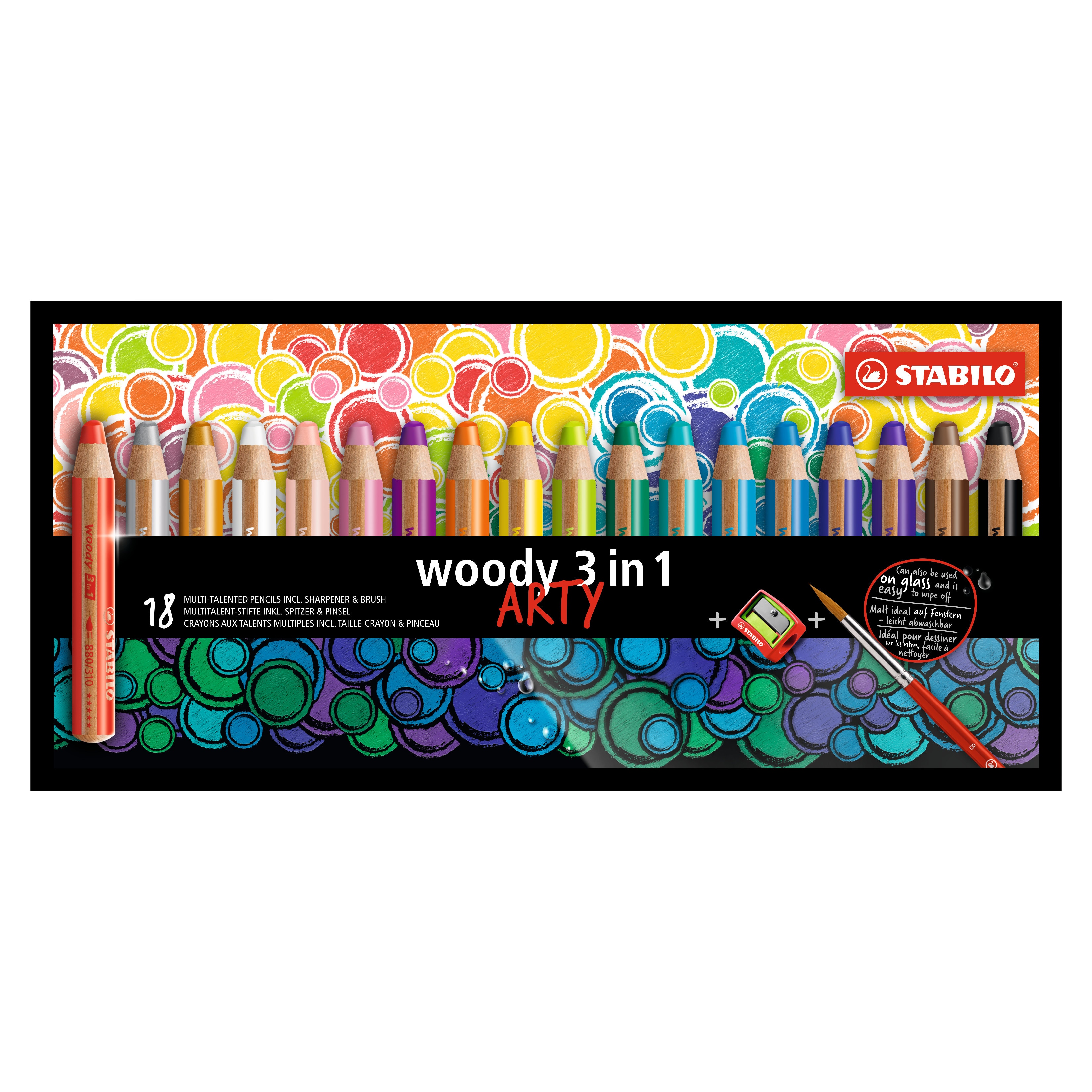 WOODY SET OF 18 W/SHARPNR ARTY