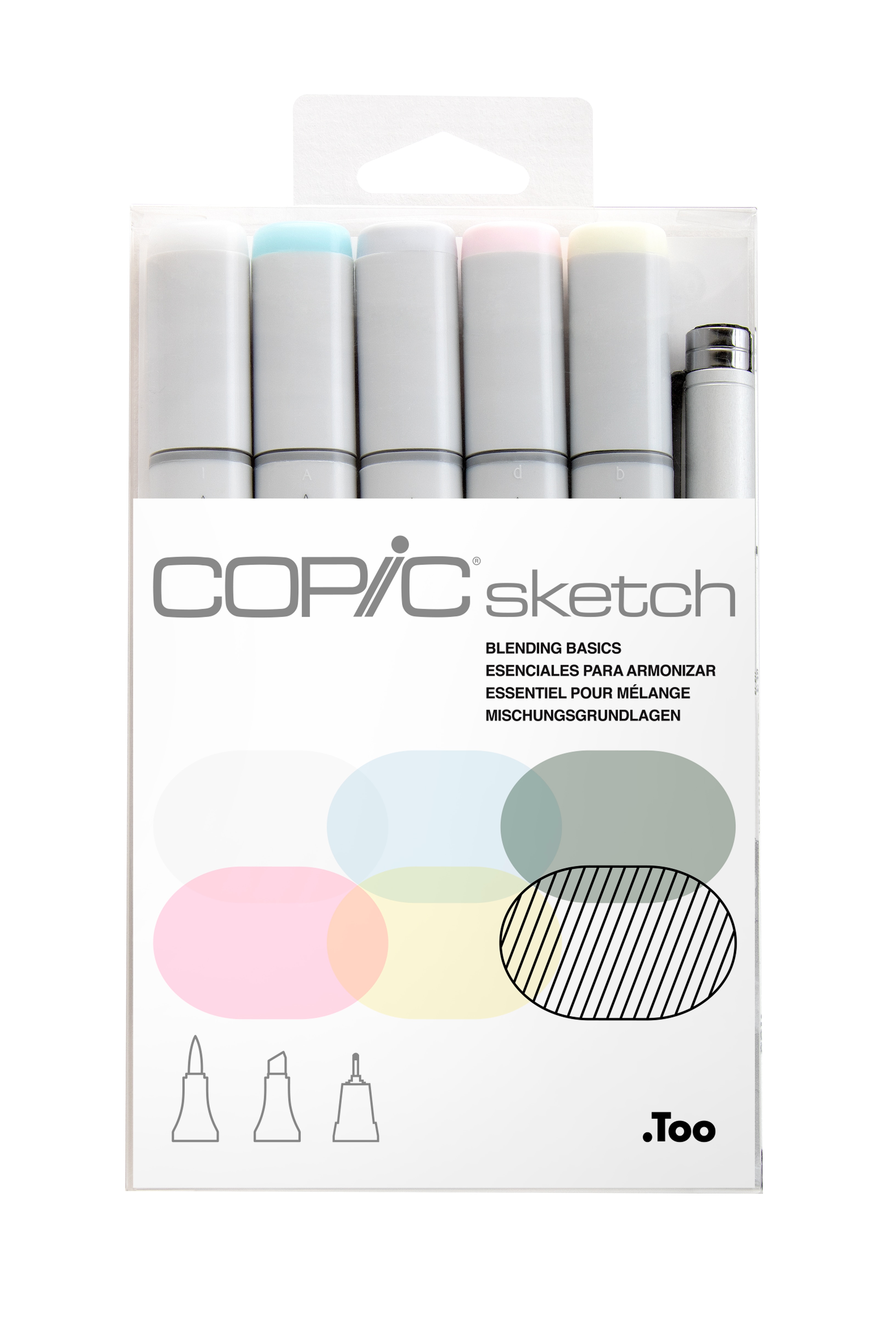 Copic(R) Sketch Marker Set, Blending Basics