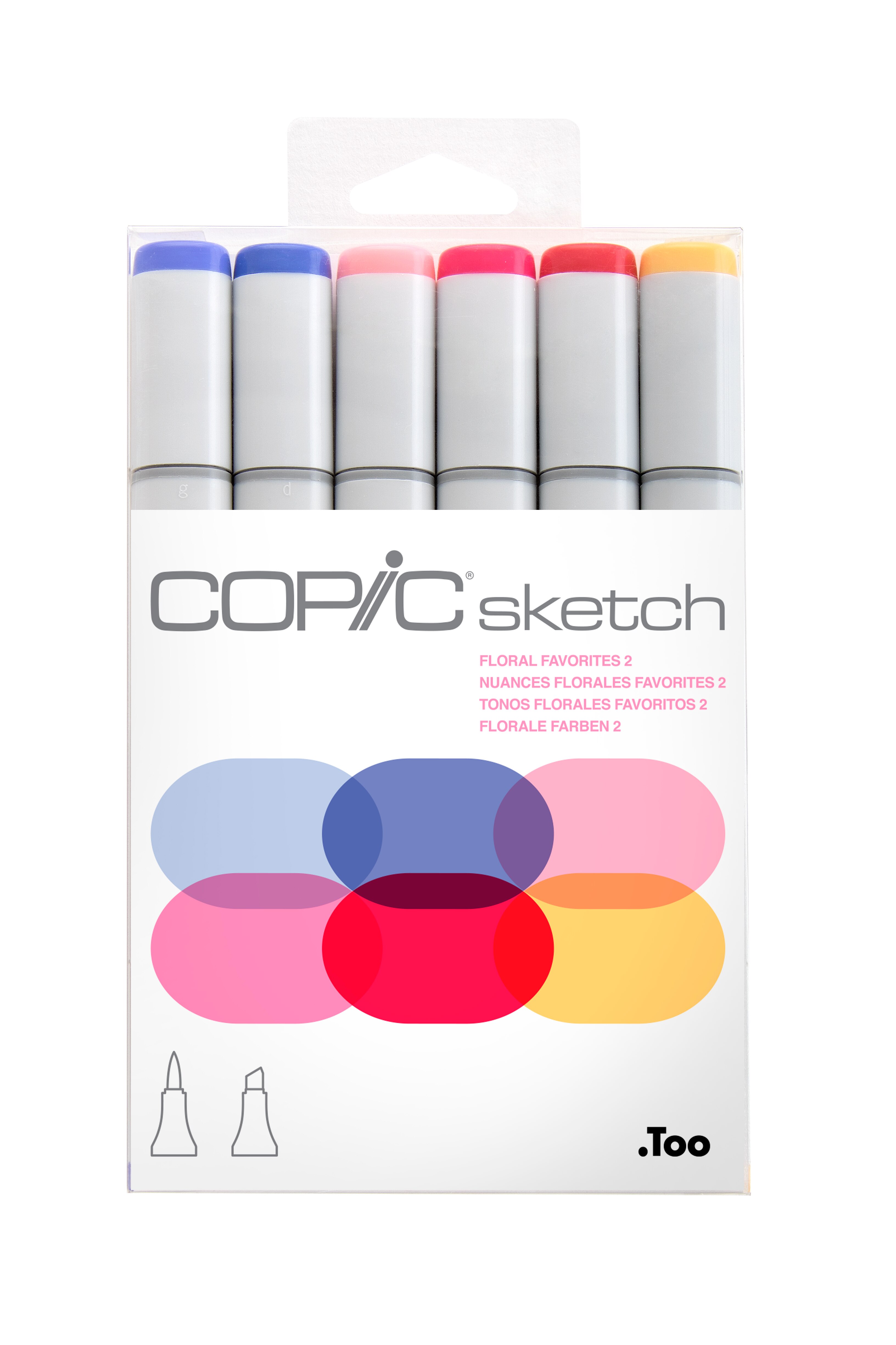 Copic(R) Sketch Marker Set, Floral Favorites 2