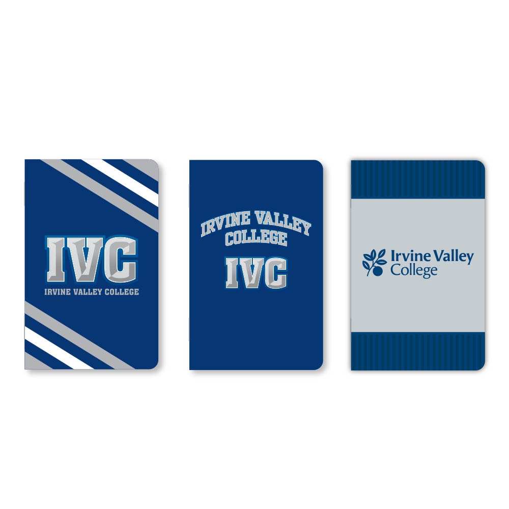 Set of 3 School Spirit Pocket Sized Mini Notebooks