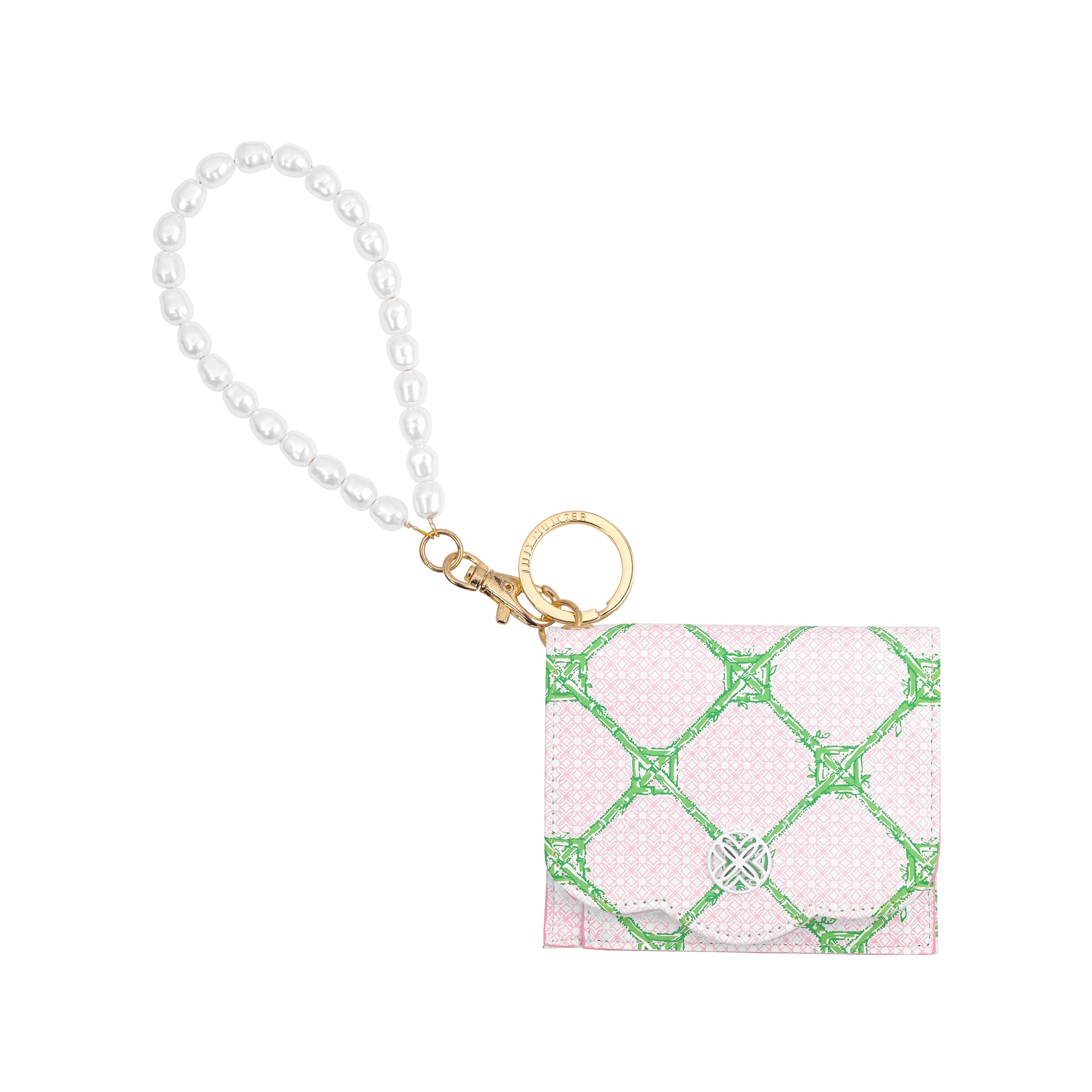 Lilly Pulitzer Snap Card Case Butterfly Trellis