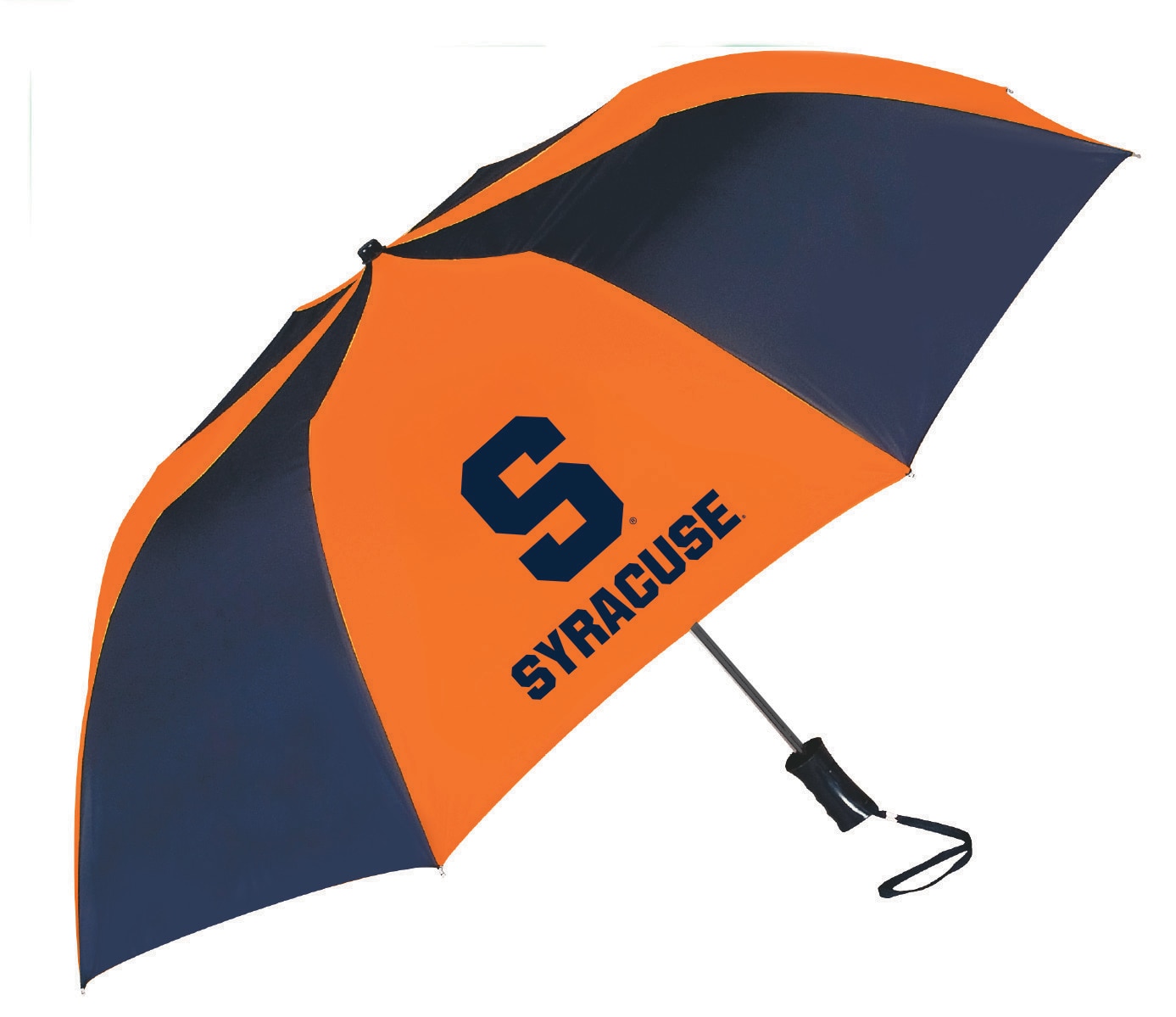 "The Sport" 2-Tone Emblematic Umbrella 48" Auto Folding