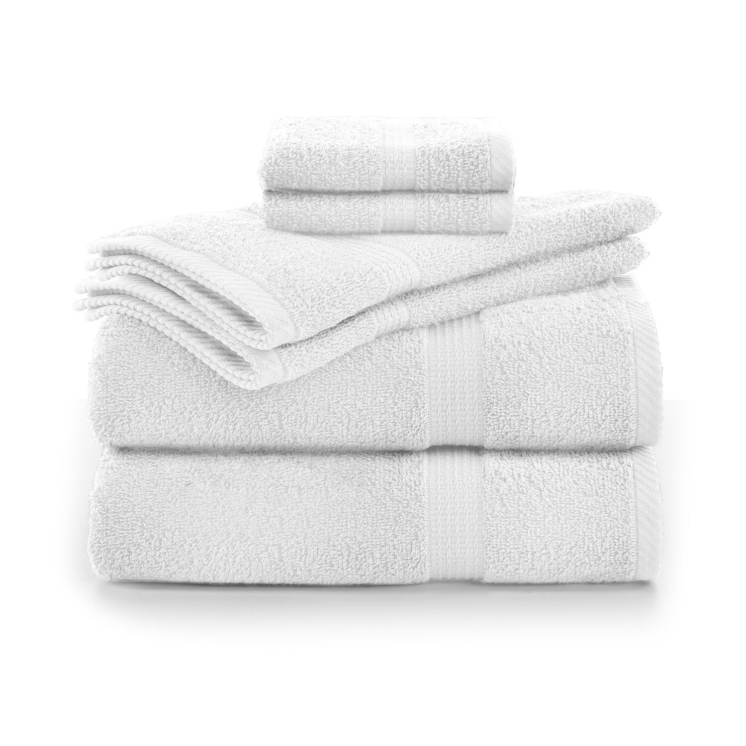 Utica Essentials 6-Piece Bath Towel Set