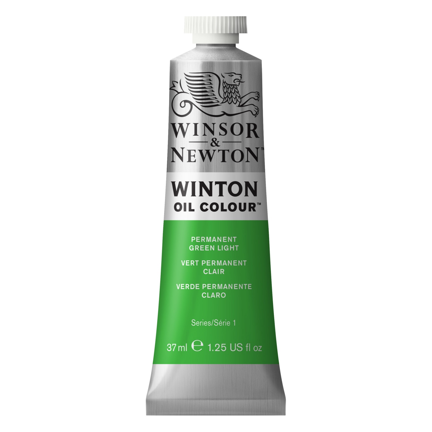 Winsor & Newton Winton Oil Color, 37ml, Permanent Green Light