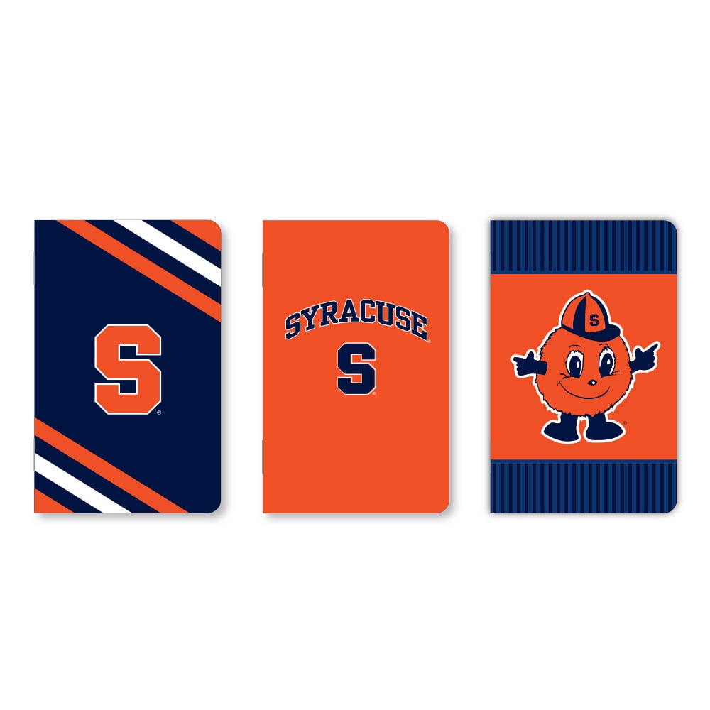 Set of 3 School Spirit Pocket Sized Mini Notebooks