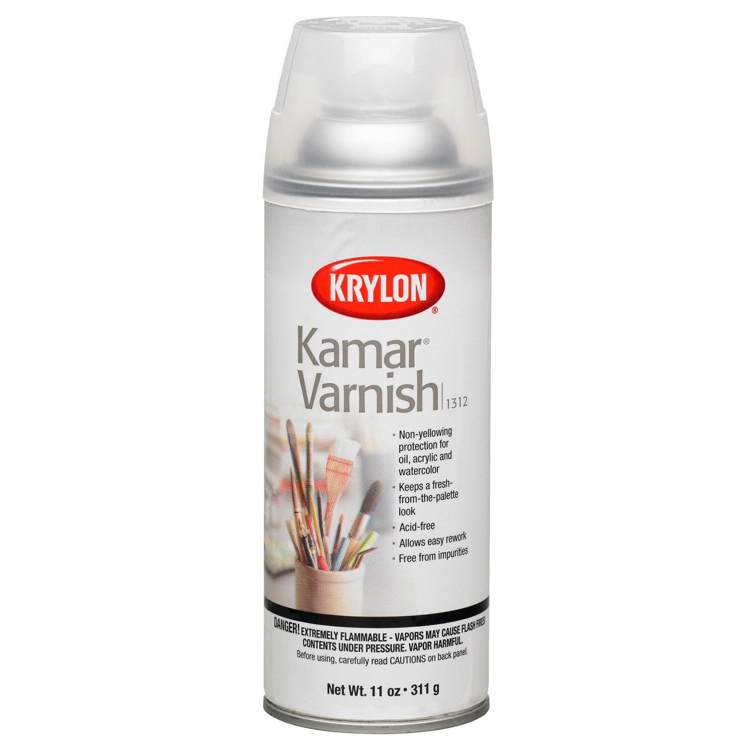 Krylon Kamar Varnish, 11 oz.