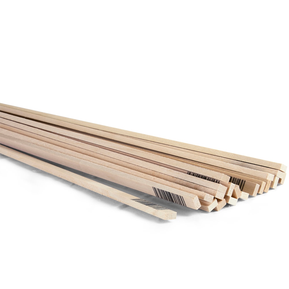 Midwest Basswood Strip, 24" x 3/16" x 3/8"