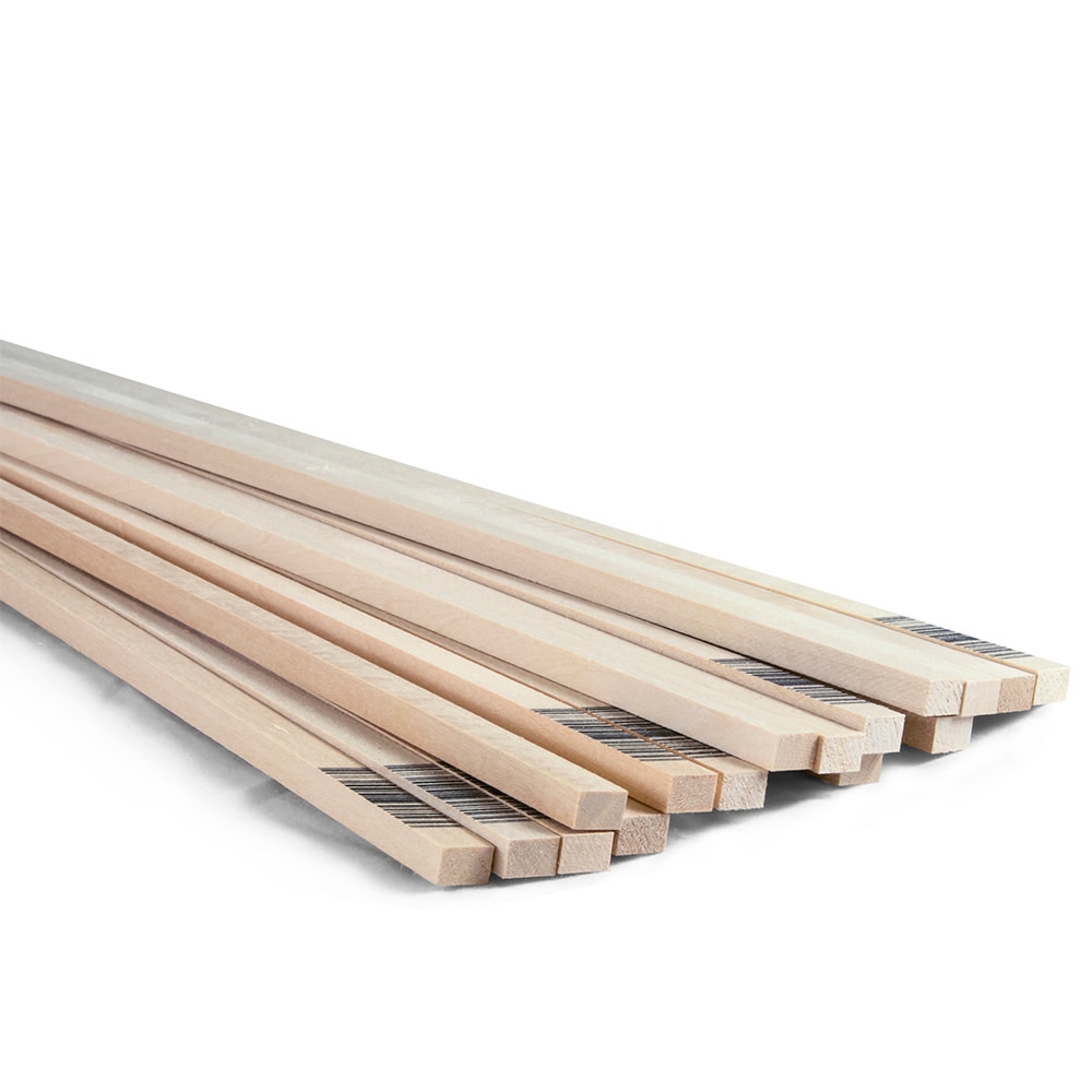 Midwest Basswood Strip, 24" x 3/8" x 1/4"