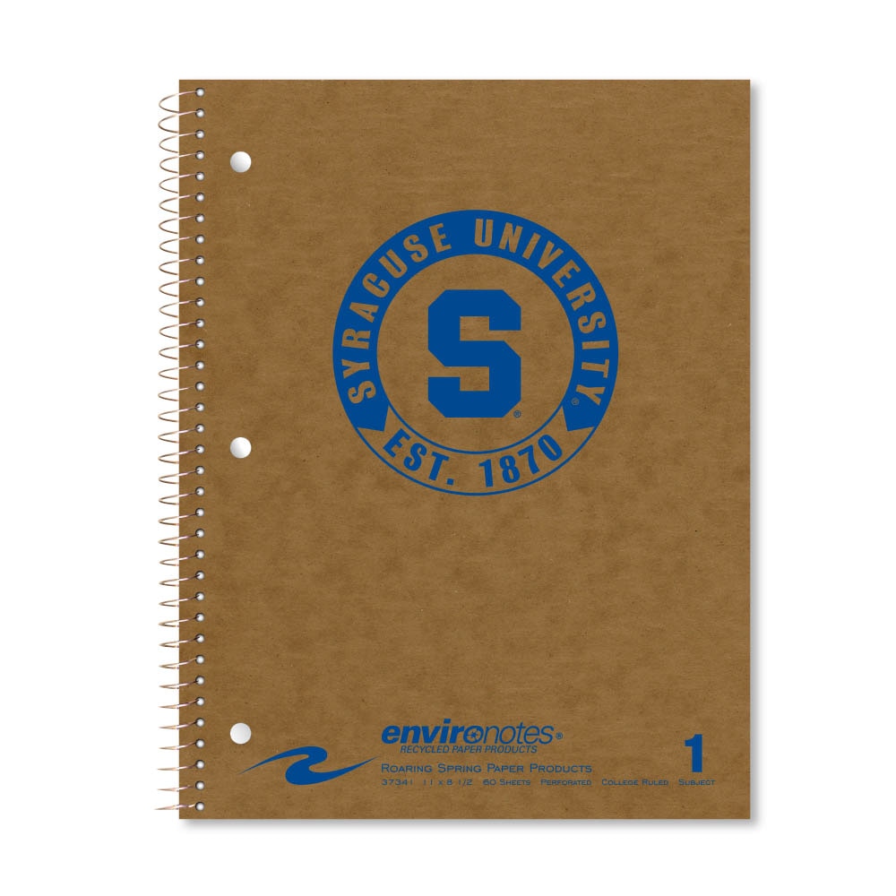 Premium 1 Subject Recycled Notebook, Classic