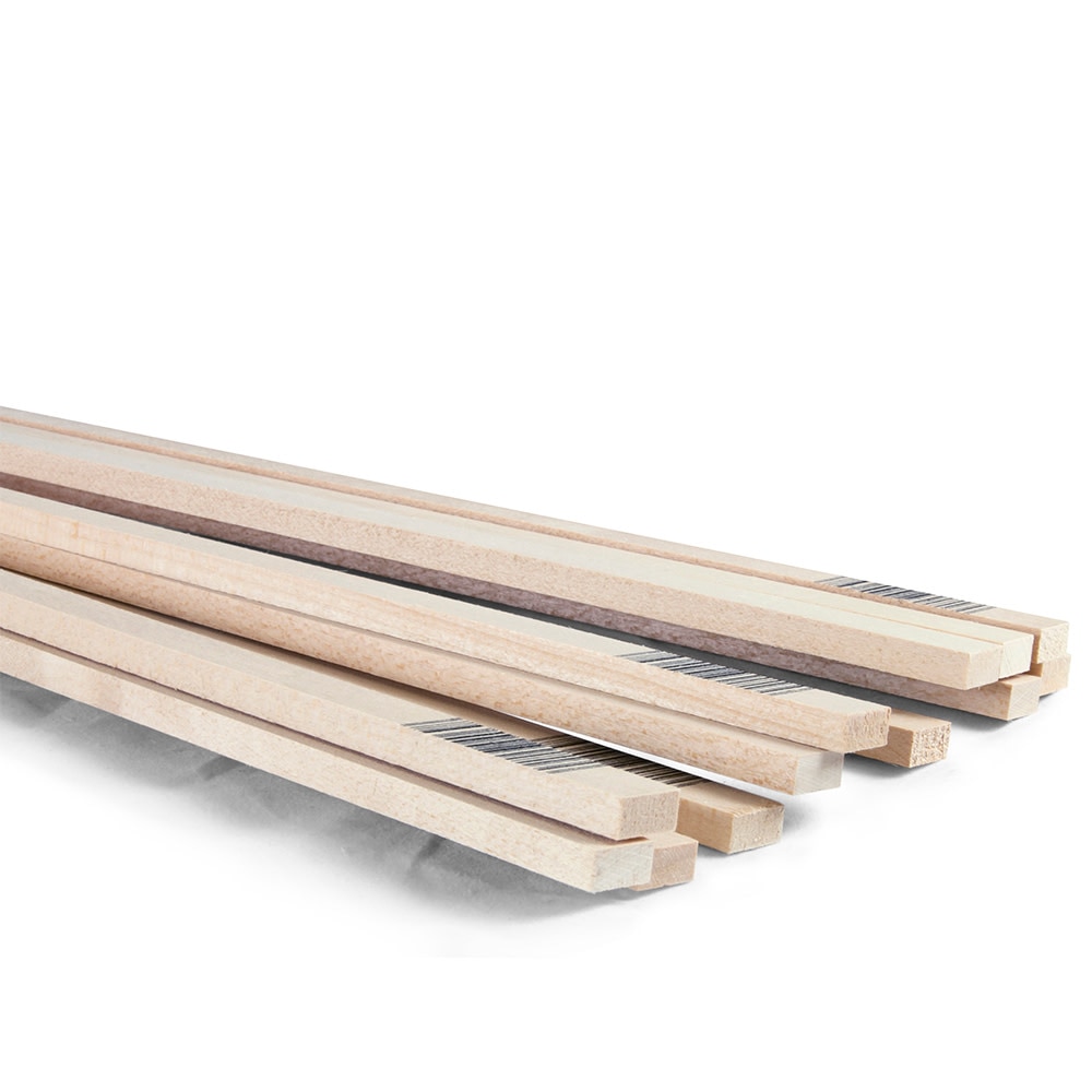 Midwest Basswood Strip, 24" x 1/2" x 1/4"