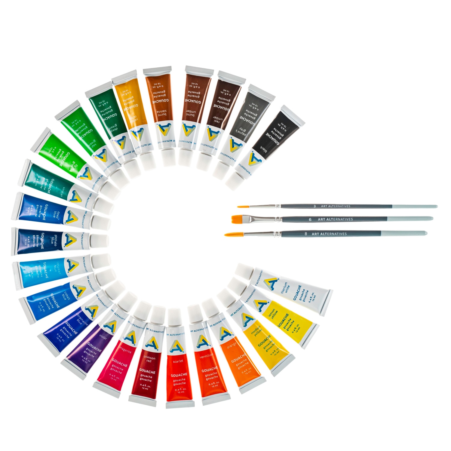 Economy Gouache Set of 24