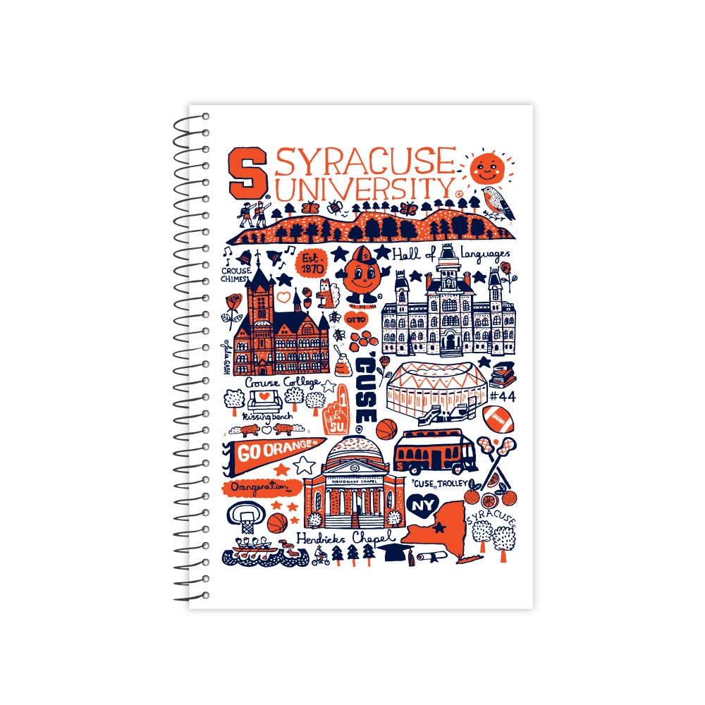 Emblematic Julia Gash One Subject College Ruled Journal