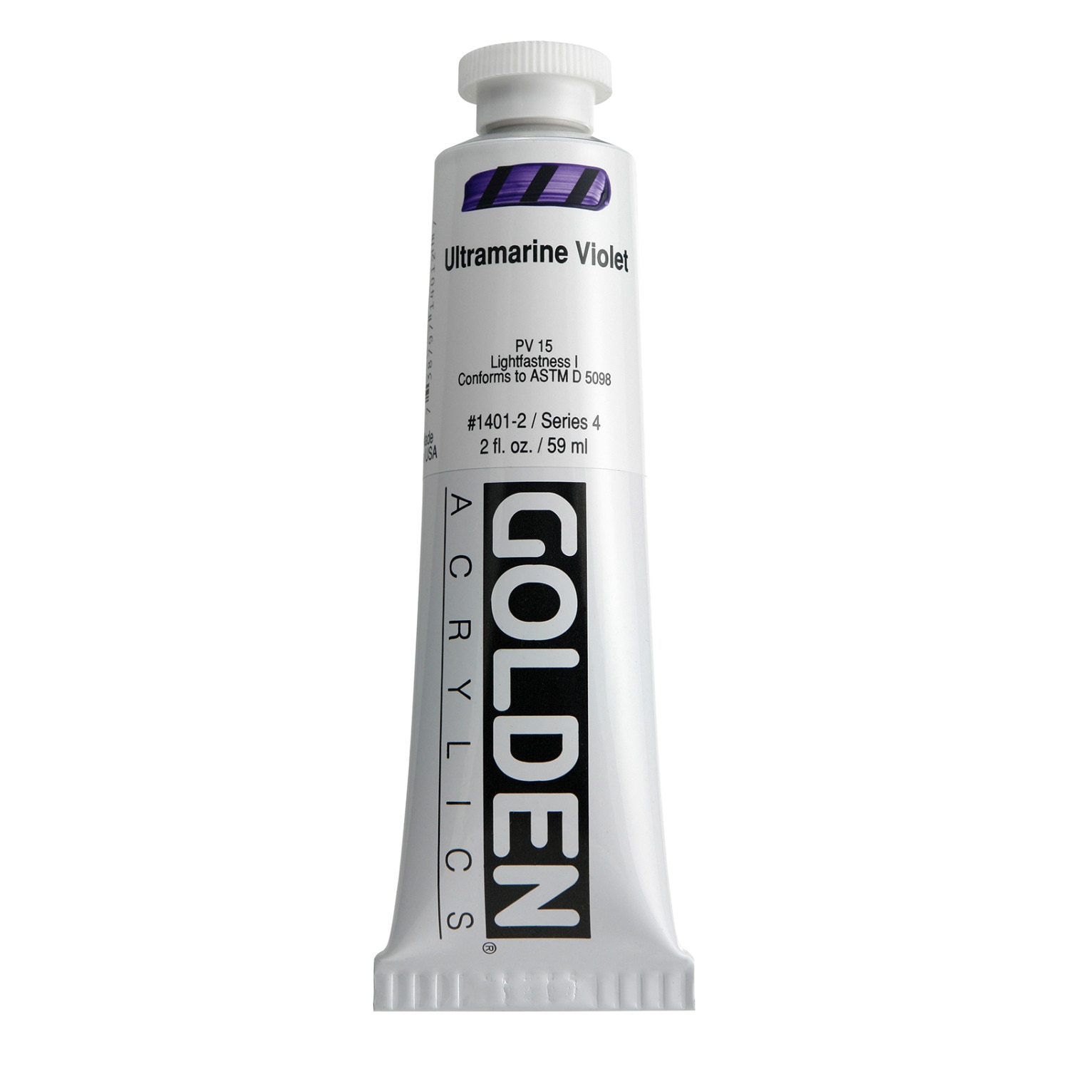 Golden(R) Heavy Body Acrylic, 2 oz., Ultramarine Violet