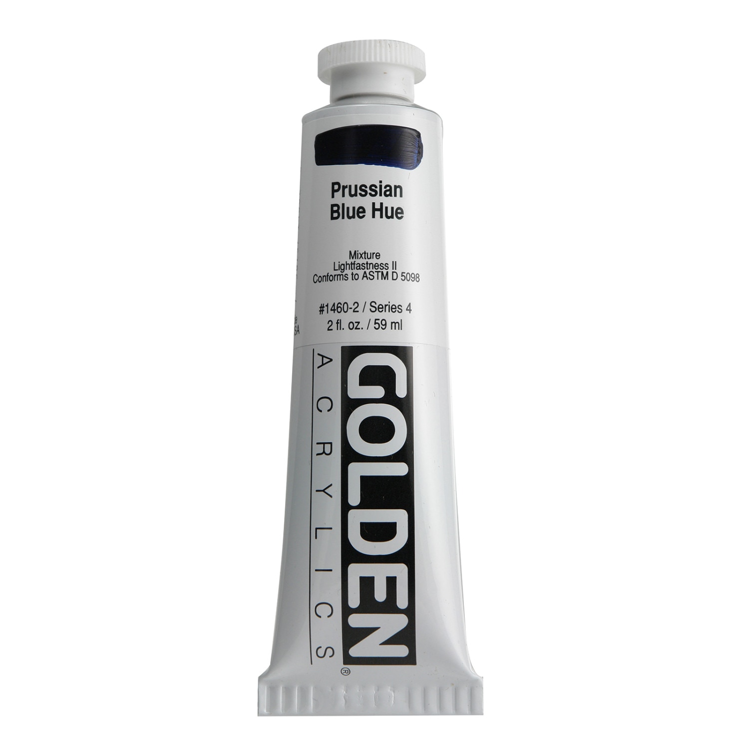 Golden(R) Heavy Body Acrylic, 2 oz., Prussian Blue Hue