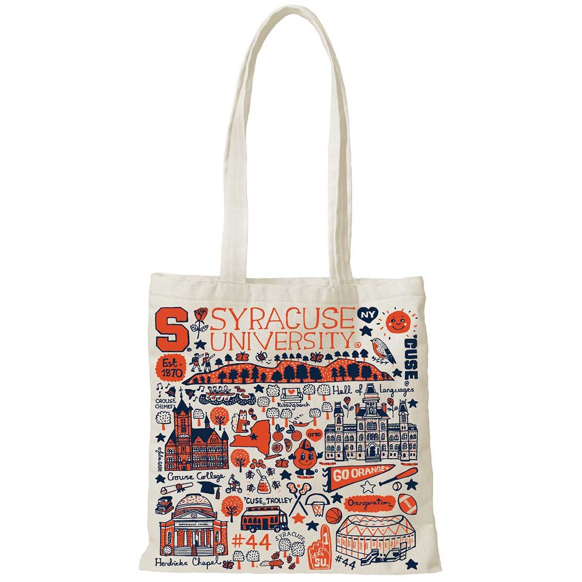 Syracuse University JG Slim Tote