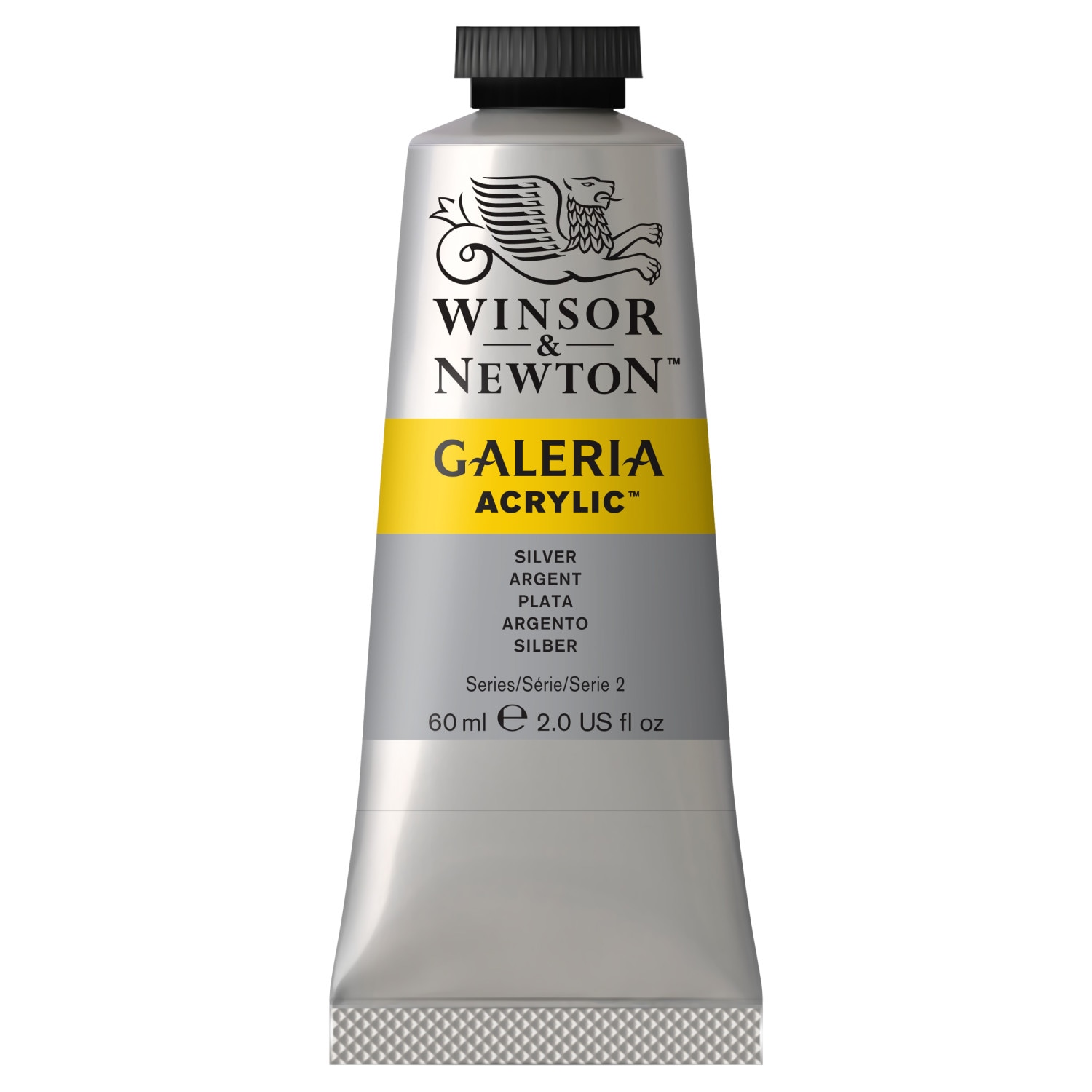 Winsor & Newton Galeria Acrylic Paint, 60ml, Silver