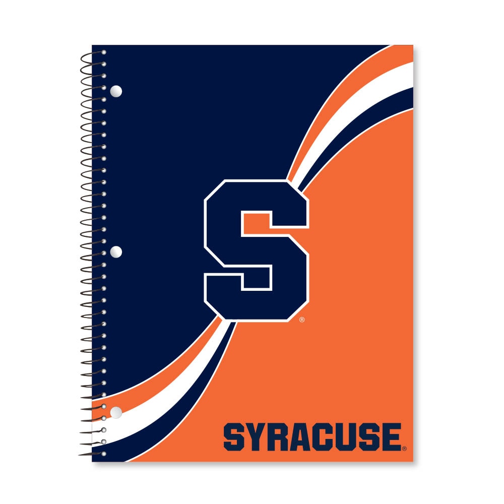 Digi Curve Divide 1 Subject 11"x8.5" 70 Count College Ruled Spiral Notebook