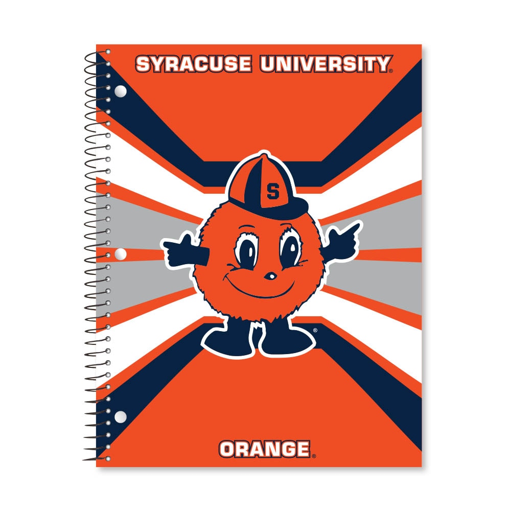 Digi Color Warp 1 Subject 11"x8.5" 70 Count College Ruled Spiral Notebook