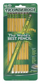 Dixon Ticonderoga #2 HB Soft Sharpened Pencils 10Pack