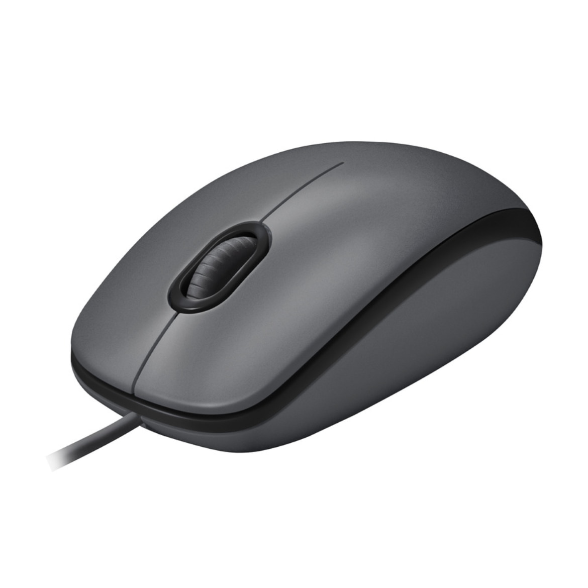 Logitech M100 USB Mouse-Black