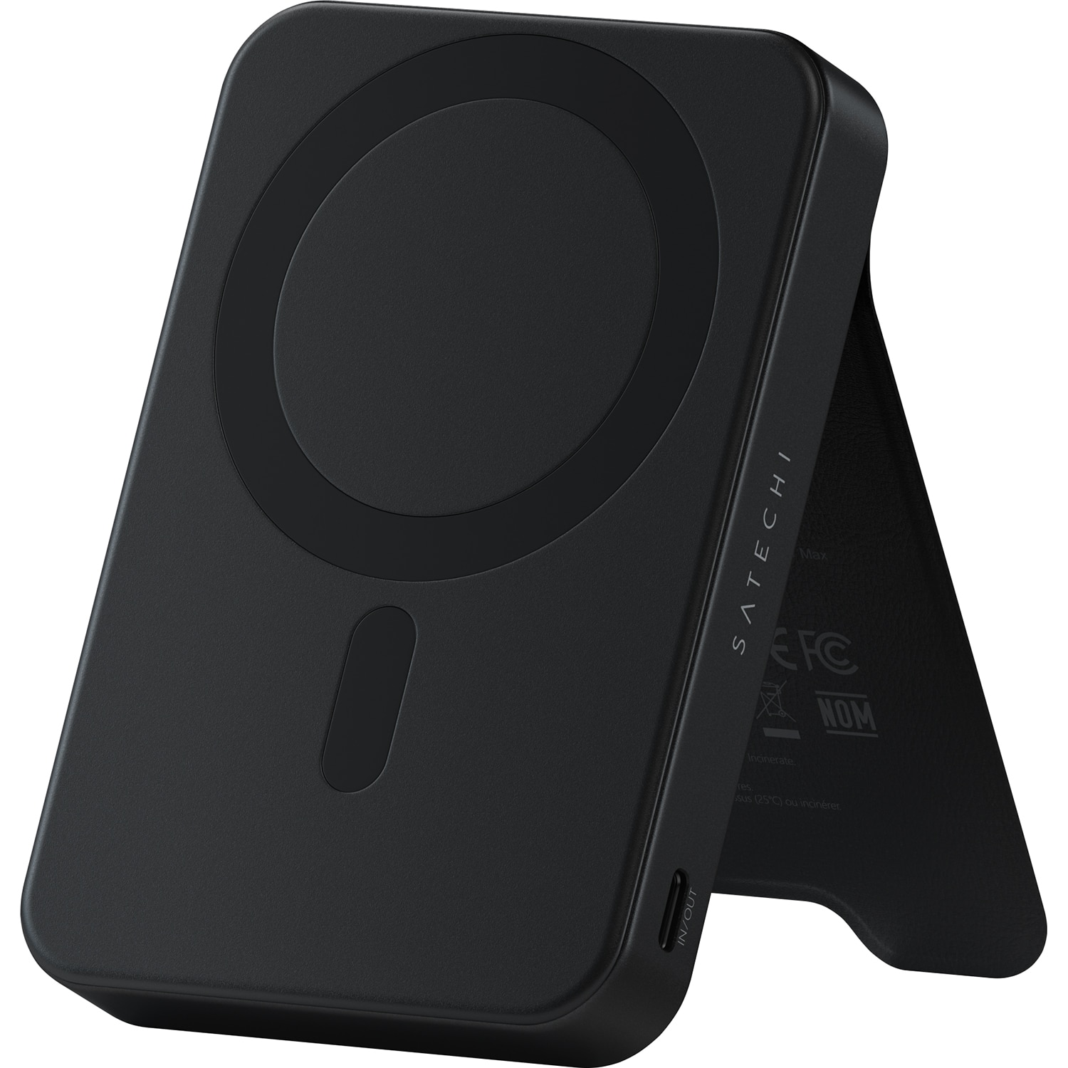 Satechi Qi2 Magnetic Power Bank w Stand- Black