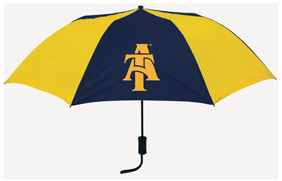 "The Sport" 2-Tone Emblematic Umbrella Automatic Folding 48" Coverage