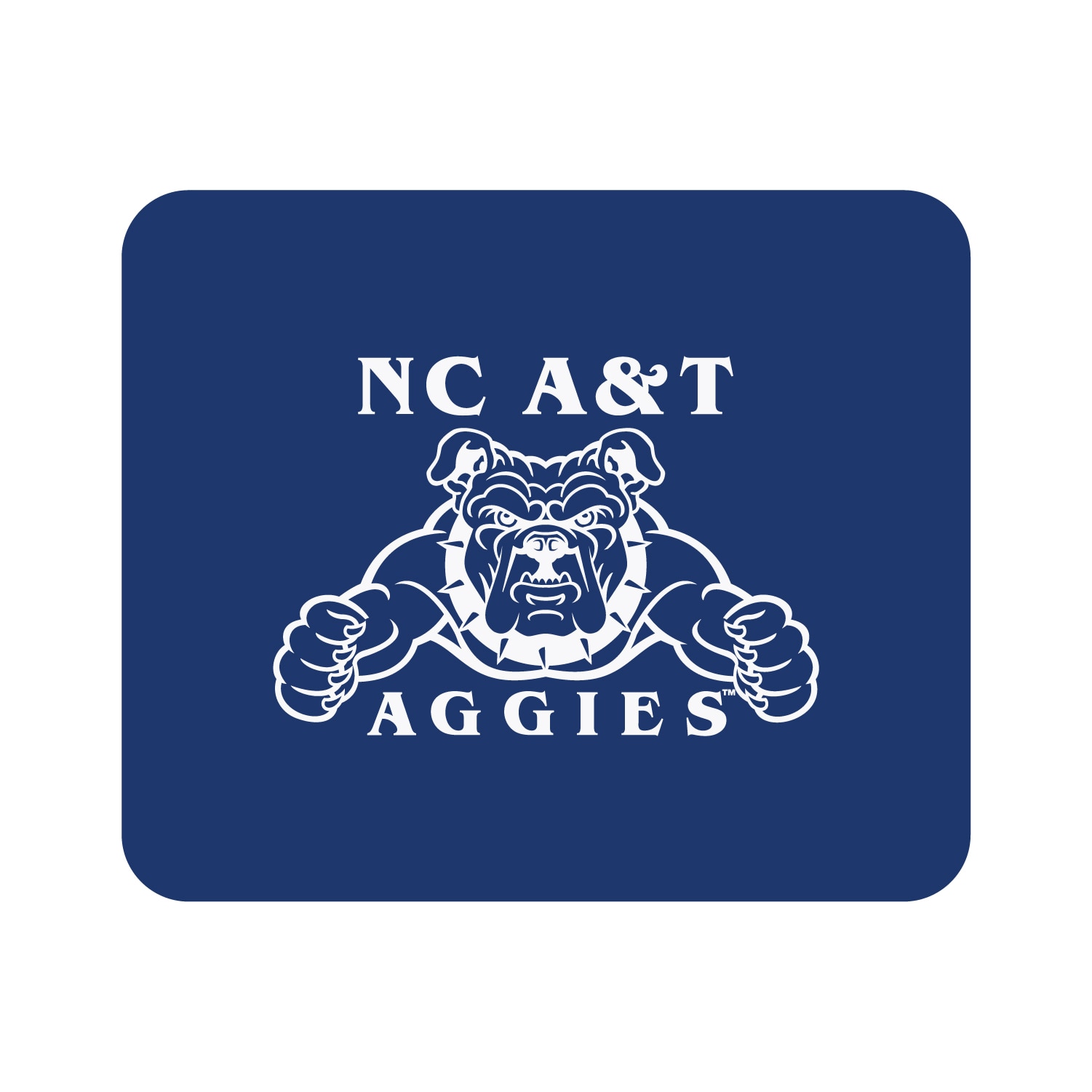 North Carolina A&T State University - Mousepad, Classic V3