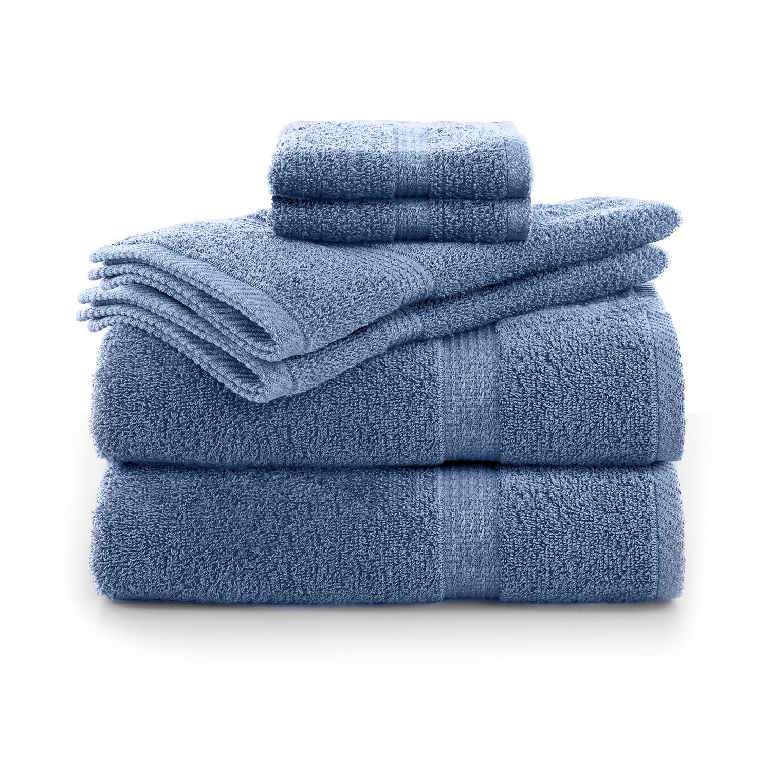 Utica Essentials 6-Piece Bath Towel Set