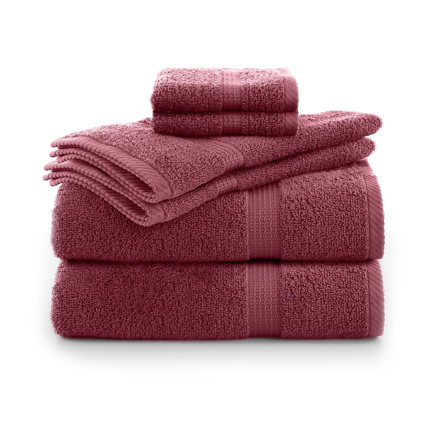 Utica Essentials 6-Piece Bath Towel Set