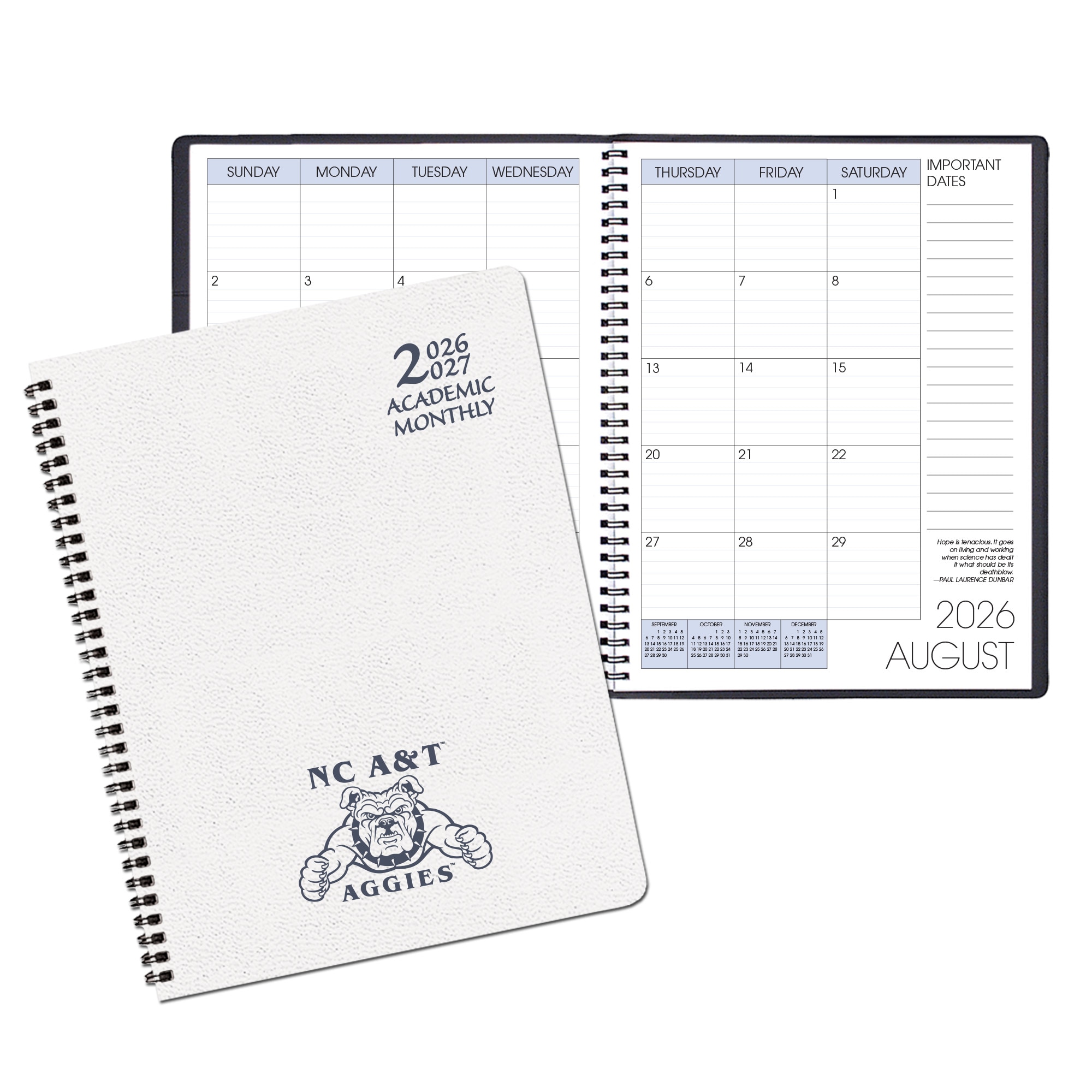 Payne '26-'27 Imprinted Academic Monthly Planner