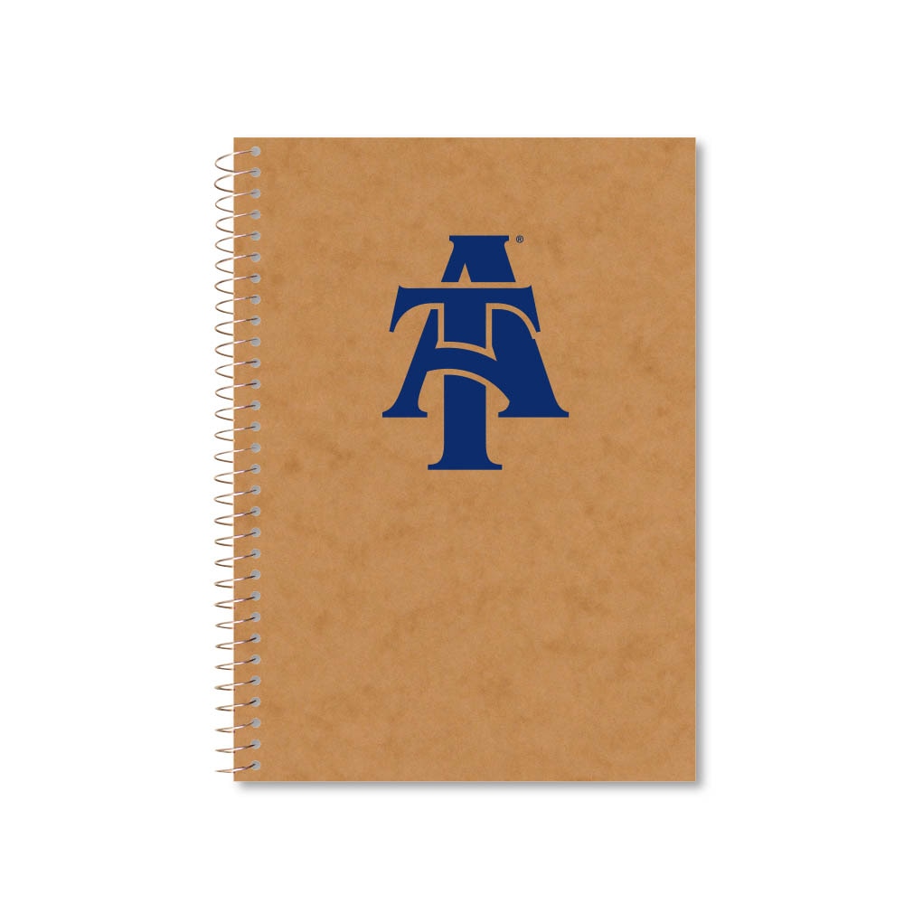 Roaring Premium 3 Subject 9.5 x 6.5 Notebook, College Ruled 20lb Paper, Pressboard Foil Cover