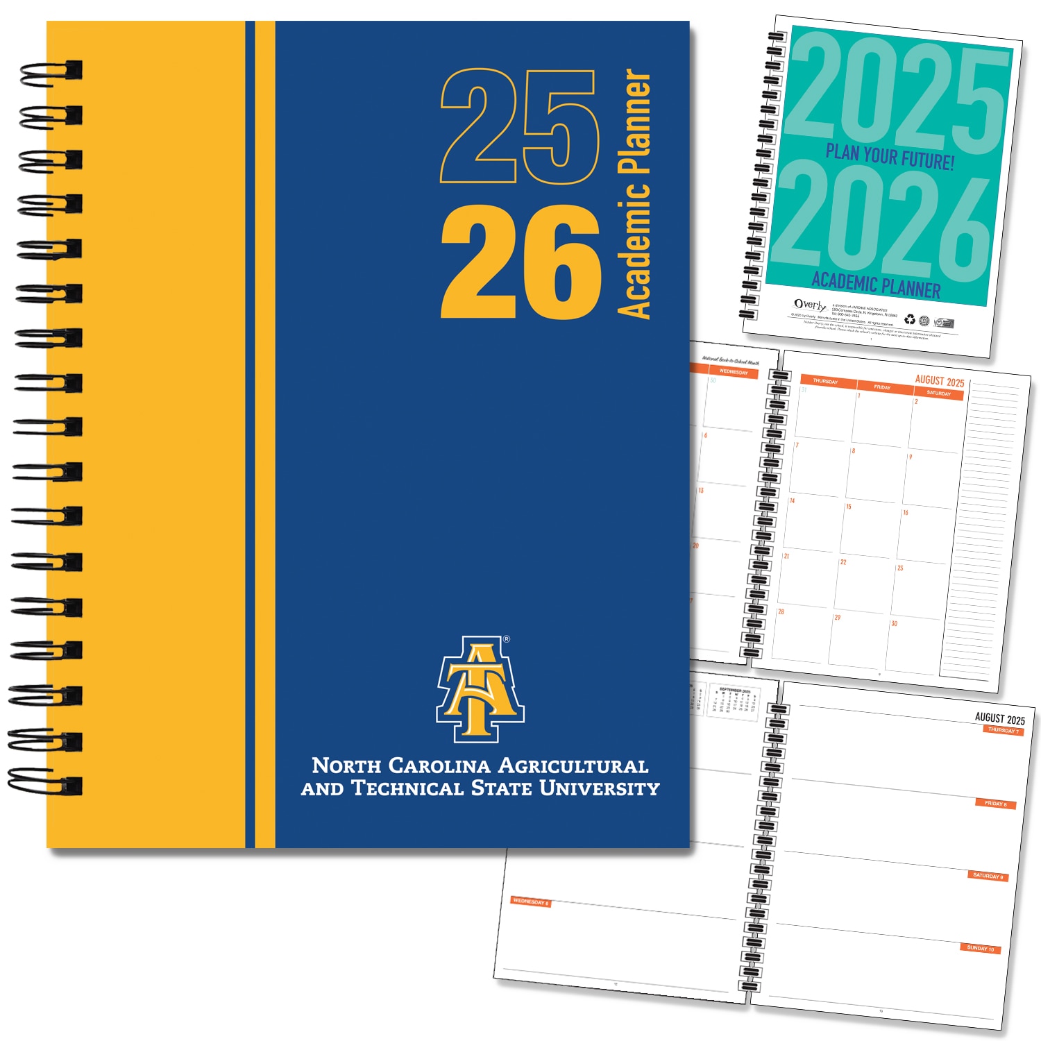 Traditional Primary Mark Hard Cover Imprinted Planner 25-26 AY 7x9