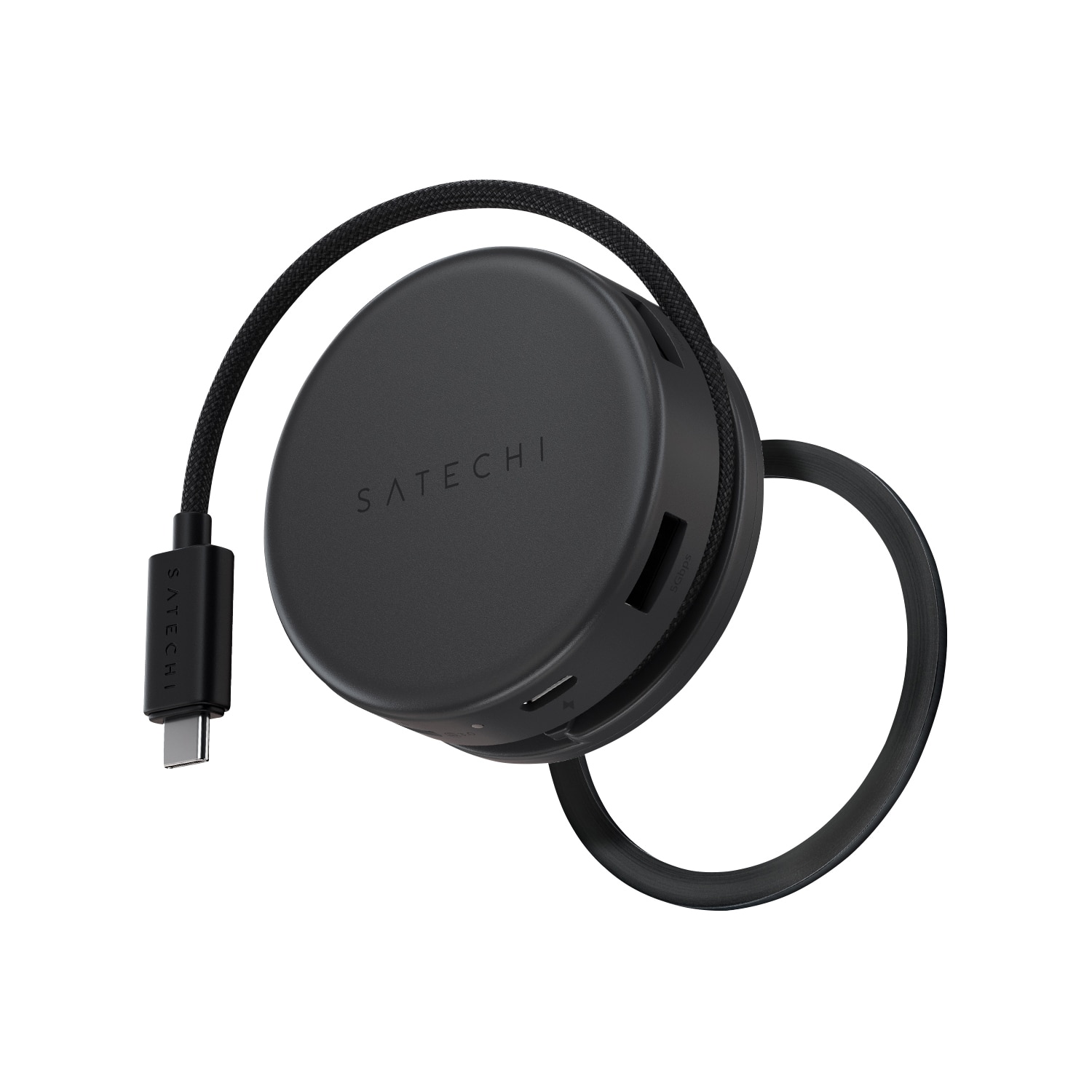 SATECHI On the Go7-in-1 Multiport Adapter Black