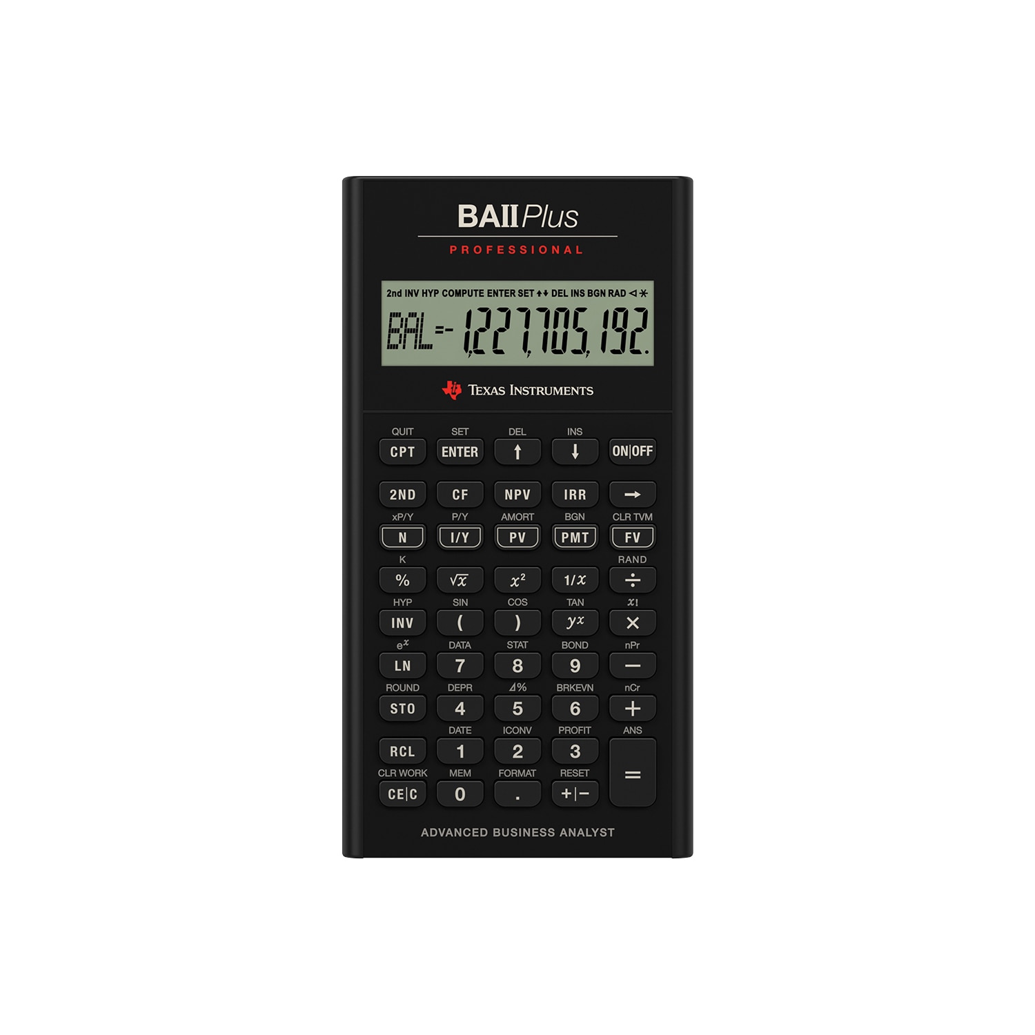 BAII+ Pro Financial Calculator