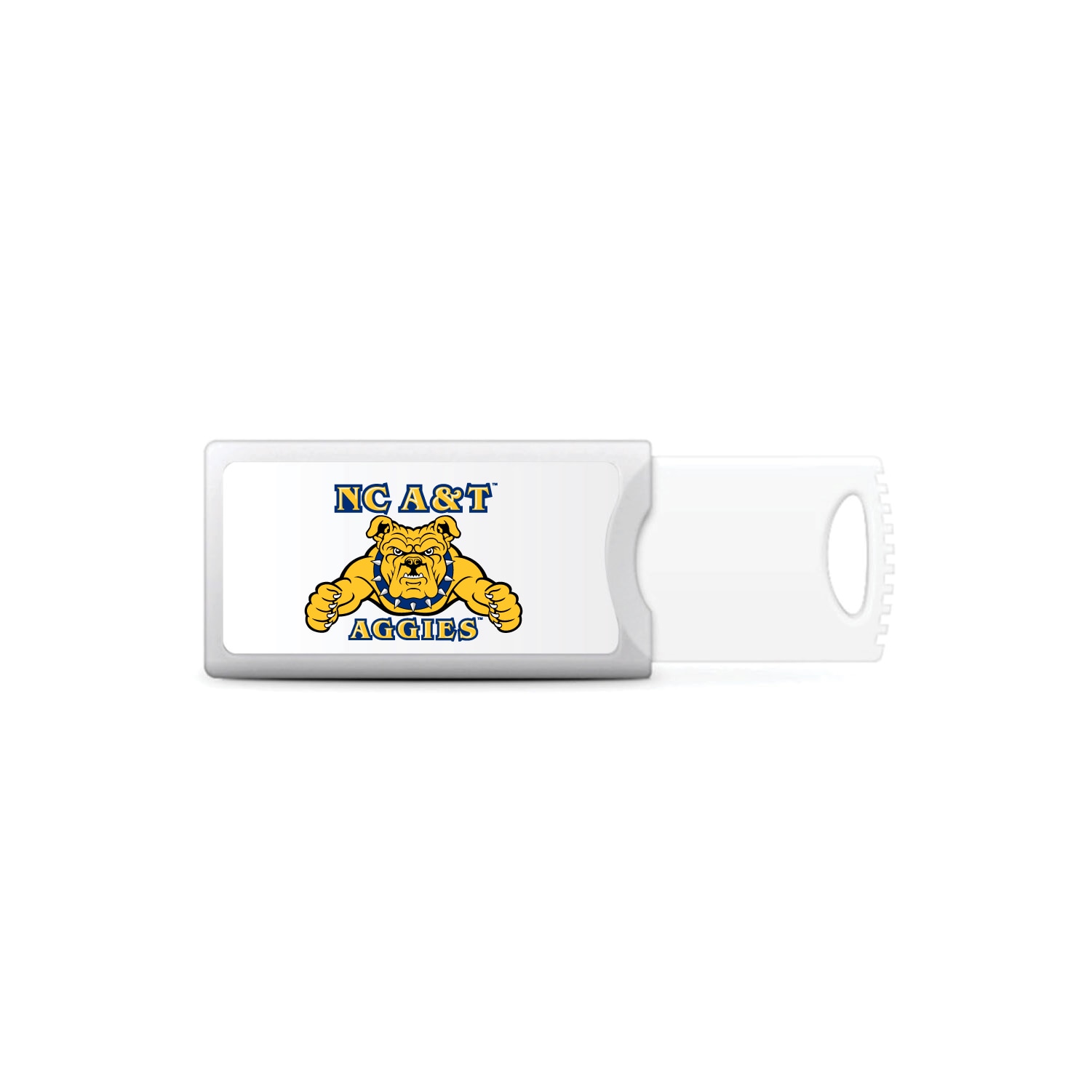 North Carolina A&T State University - Push USB 2.0 Flash Drive, Classic V1 - 32GB